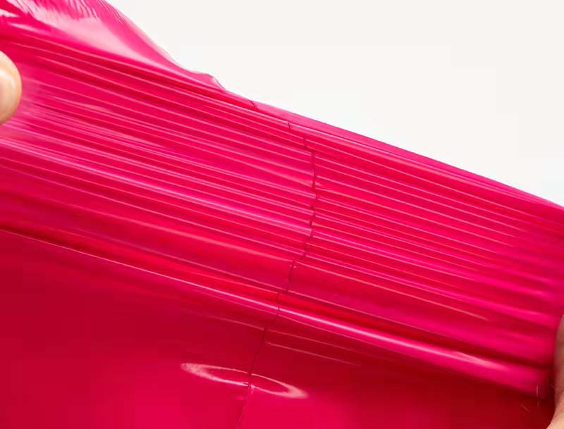 合江玫红色快递袋-05